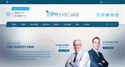 Desktop Screenshot of drdorioeyecare.com